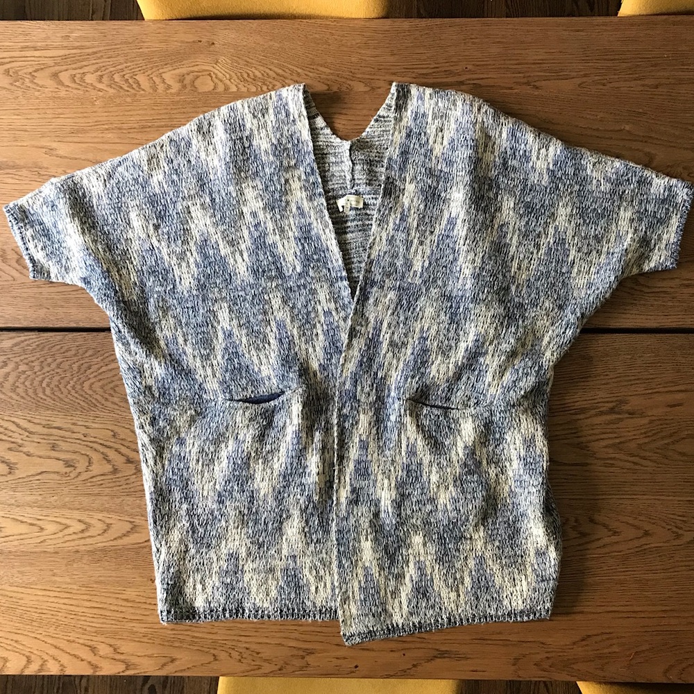 Lucky Brand Dolman Sleeved Poncho Cardigan
